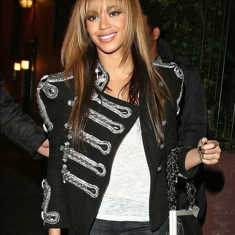 Auctioned jovani  jacket worn by Beyoncé